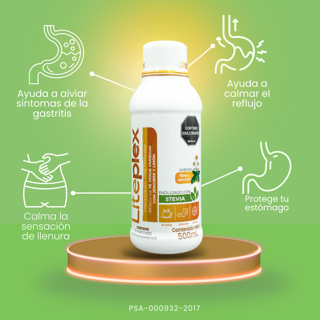 Liteplex - Gastritis - Reflujo - Acidez - Llenura